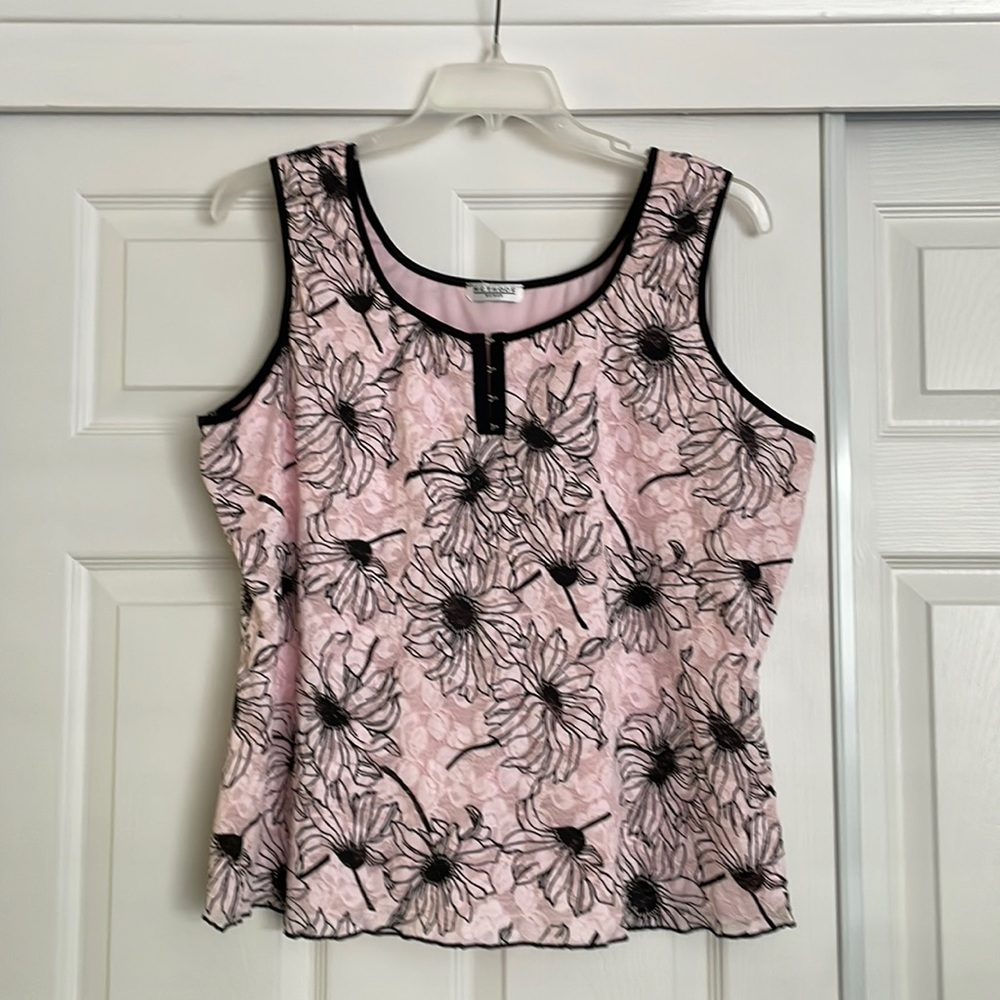 Lovely Methode Textured Sleeveless Blouse